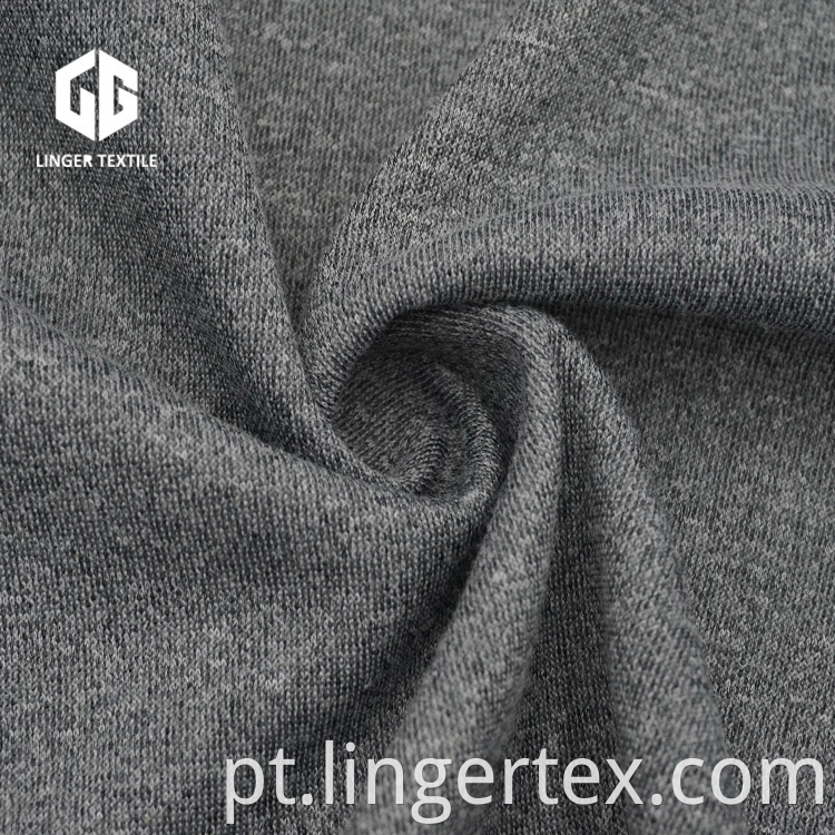 Melange Pique Knit Fabric 